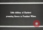 Standbild Woodrow Wilson Charleroi Belgien, 1919, aus Sekunde 1 historischem Filmmaterial Videoclip 65675064448