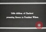 Standbild Woodrow Wilson Charleroi Belgien, 1919, aus Sekunde 3 historischem Filmmaterial Videoclip 65675064448