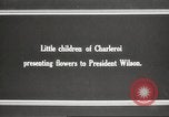 Standbild Woodrow Wilson Charleroi Belgien, 1919, aus Sekunde 5 historischem Filmmaterial Videoclip 65675064448