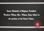Immagine di Woodrow Wilson Belgio, 1919, secondo 13 filmato di repertorio 65675064449