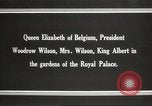 Immagine di Woodrow Wilson Belgio, 1919, secondo 14 filmato di repertorio 65675064449