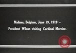 Immagine di Woodrow Wilson Mechelen Belgio, 1919, secondo 10 filmato di repertorio 65675064450