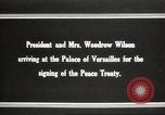 Immagine di Woodrow Wilson Francia, 1919, secondo 13 filmato di repertorio 65675064453