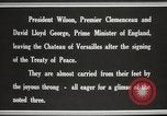 Image of Woodrow Wilson at treaty signing France, 1919, second 14 stock footage video 65675064454