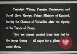 Image of Woodrow Wilson at treaty signing France, 1919, second 16 stock footage video 65675064454