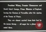 Image of Woodrow Wilson at treaty signing France, 1919, second 22 stock footage video 65675064454