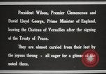 Image of Woodrow Wilson at treaty signing France, 1919, second 36 stock footage video 65675064454