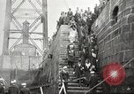 Image of Woodrow Wilson returning to America after signing treaty Brest France, 1919, second 23 stock footage video 65675064455