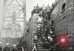 Image of Woodrow Wilson returning to America after signing treaty Brest France, 1919, second 24 stock footage video 65675064455
