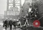 Image of Woodrow Wilson returning to America after signing treaty Brest France, 1919, second 30 stock footage video 65675064455