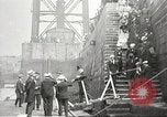 Image of Woodrow Wilson returning to America after signing treaty Brest France, 1919, second 31 stock footage video 65675064455
