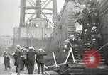 Image of Woodrow Wilson returning to America after signing treaty Brest France, 1919, second 33 stock footage video 65675064455