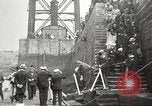 Image of Woodrow Wilson returning to America after signing treaty Brest France, 1919, second 34 stock footage video 65675064455