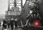 Image of Woodrow Wilson returning to America after signing treaty Brest France, 1919, second 37 stock footage video 65675064455