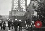 Image of Woodrow Wilson returning to America after signing treaty Brest France, 1919, second 38 stock footage video 65675064455