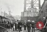 Image of Woodrow Wilson returning to America after signing treaty Brest France, 1919, second 40 stock footage video 65675064455