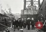 Image of Woodrow Wilson returning to America after signing treaty Brest France, 1919, second 43 stock footage video 65675064455