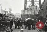 Image of Woodrow Wilson returning to America after signing treaty Brest France, 1919, second 44 stock footage video 65675064455