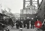Image of Woodrow Wilson returning to America after signing treaty Brest France, 1919, second 47 stock footage video 65675064455