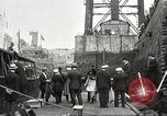 Image of Woodrow Wilson returning to America after signing treaty Brest France, 1919, second 52 stock footage video 65675064455