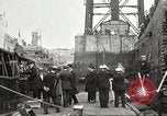 Image of Woodrow Wilson returning to America after signing treaty Brest France, 1919, second 55 stock footage video 65675064455