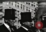 Image of President Woodrow Wilson wearing  top hat in an open car United States USA, 1916, second 1 stock footage video 65675064461