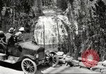 Image of Tourists in automobiles explore scenic vistas United States USA, 1916, second 3 stock footage video 65675064463