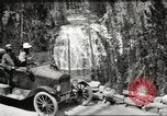 Image of Tourists in automobiles explore scenic vistas United States USA, 1916, second 4 stock footage video 65675064463