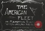 Image of Great White Fleet North Atlantic Ocean, 1909, second 3 stock footage video 65675064473