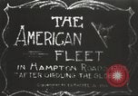 Image of Great White Fleet North Atlantic Ocean, 1909, second 4 stock footage video 65675064473