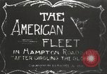 Image of Great White Fleet North Atlantic Ocean, 1909, second 5 stock footage video 65675064473