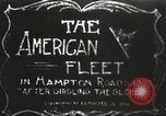 Image of Great White Fleet North Atlantic Ocean, 1909, second 14 stock footage video 65675064473