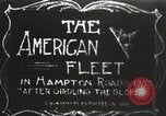 Image of Great White Fleet North Atlantic Ocean, 1909, second 15 stock footage video 65675064473