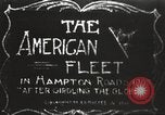 Image of Great White Fleet North Atlantic Ocean, 1909, second 17 stock footage video 65675064473