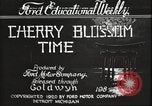 Image of Cherry Blossom Time Japan, 1920, second 3 stock footage video 65675064488