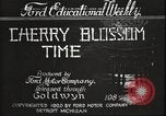 Image of Cherry Blossom Time Japan, 1920, second 6 stock footage video 65675064488