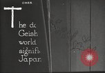 Standbild Japaner Japan, 1920, aus Sekunde 6 historischem Filmmaterial Videoclip 65675064489