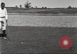 Immagine di Walter Hagen giocando a golf Bloomfield Hills Michigan USA, 1919, secondo 23 filmato di repertorio 65675064503