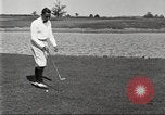 Immagine di Walter Hagen giocando a golf Bloomfield Hills Michigan USA, 1919, secondo 25 filmato di repertorio 65675064503