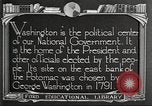 Standbild Denkmäler Washington DC USA, 1921, aus Sekunde 28 historischem Filmmaterial Videoclip 65675064504