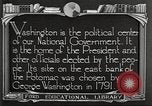 Standbild Denkmäler Washington DC USA, 1921, aus Sekunde 32 historischem Filmmaterial Videoclip 65675064504