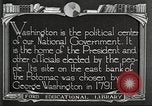 Standbild Denkmäler Washington DC USA, 1921, aus Sekunde 36 historischem Filmmaterial Videoclip 65675064504