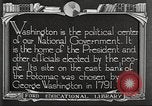 Standbild Denkmäler Washington DC USA, 1921, aus Sekunde 43 historischem Filmmaterial Videoclip 65675064504