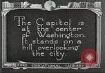 Image of Monuments Washington DC USA, 1921, second 3 stock footage video 65675064505
