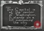 Image of Monuments Washington DC USA, 1921, second 6 stock footage video 65675064505