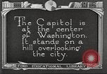 Image of Monuments Washington DC USA, 1921, second 10 stock footage video 65675064505