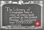 Image of Library of Congress Washington DC USA, 1921, second 3 stock footage video 65675064507