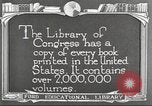 Image of Library of Congress Washington DC USA, 1921, second 7 stock footage video 65675064507