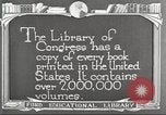 Image of Library of Congress Washington DC USA, 1921, second 9 stock footage video 65675064507