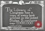 Image of Library of Congress Washington DC USA, 1921, second 11 stock footage video 65675064507
